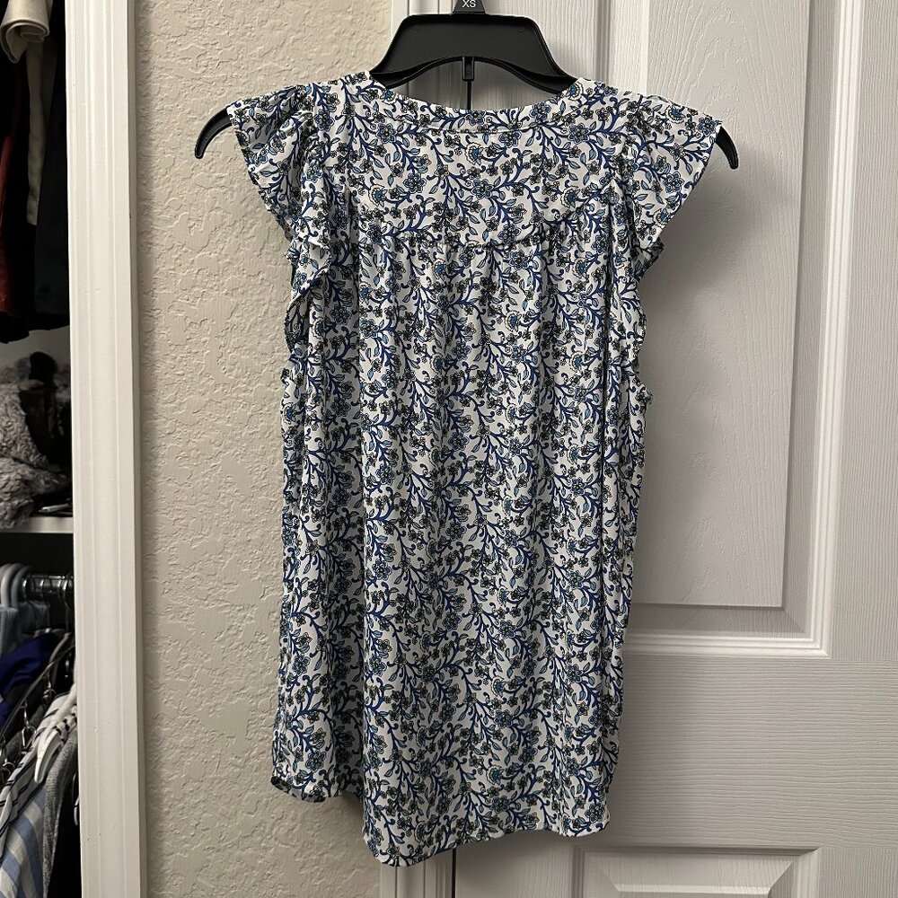 LOFT Vine Henley Shell - Picture 2 of 6